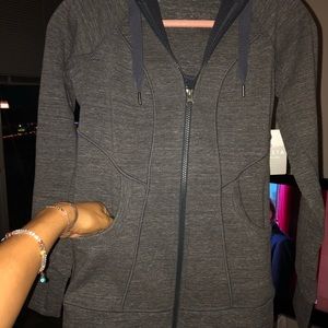 NWT 🤗 Athleta CYA Strength Hoodie xxs charcoal